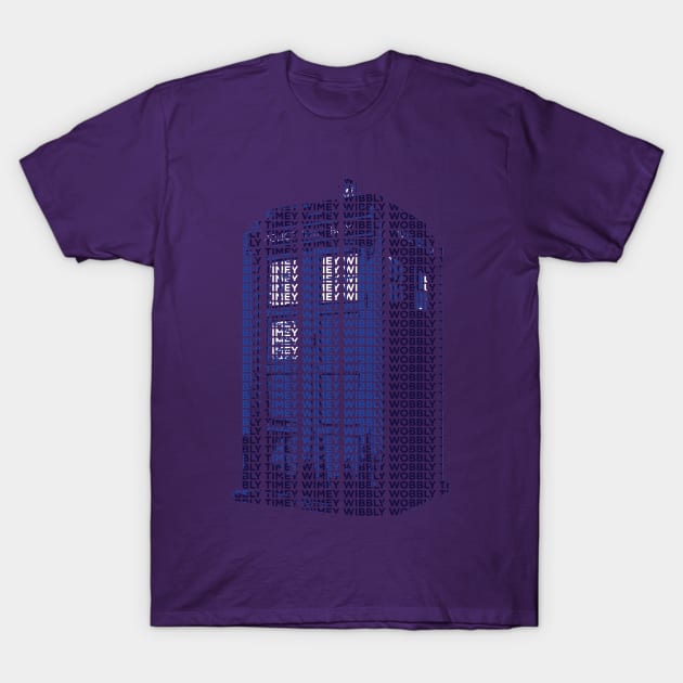 wibbly wobbly typey wimey T-Shirt by FOGdark